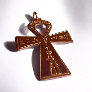 Colgante de cobre cruz de ank_2