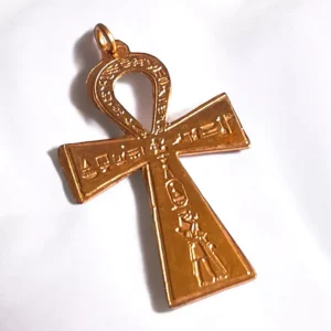 Colgante de cobre cruz de ank