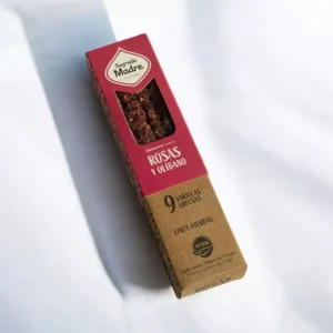 Incienso Natural Sagrada Madre de Rosas y Olíbano para el Amor