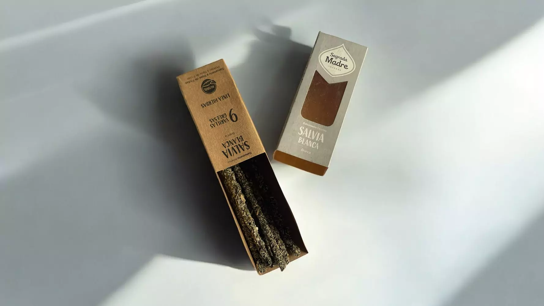 Incienso Natural Sagrada Madre de Salvia Blanca Limpieza Energética y Abundancia 2