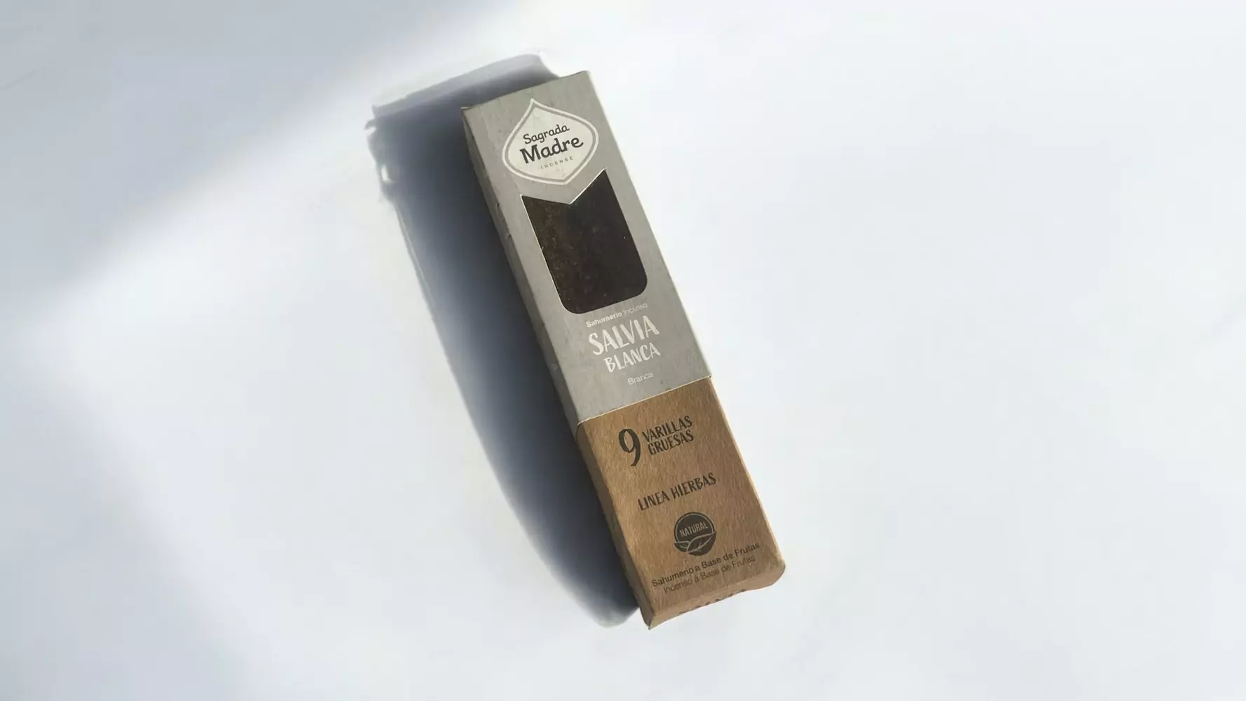 Incienso Natural Sagrada Madre de Salvia Blanca Limpieza Energética y Abundancia