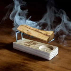 Quemador de Palo Santo con Árbol de la Vida