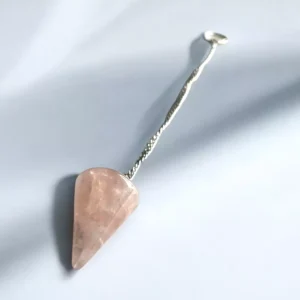 Péndulo de Cuarzo Rosa: Amor Incondicional y Sanación Emocional_2
